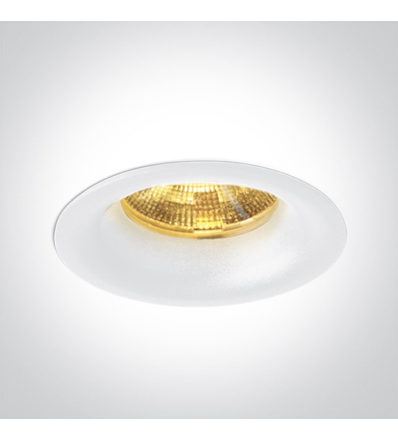 10103LB/W/W Wpust Dore biały 3W 3000K IP20 One