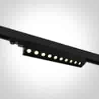 65024T/B/W Naświetlacz track czarny LED 10x5W 3K