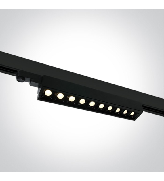 65024T/B/W Naświetlacz track czarny LED 10x5W 3K