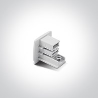 41022A/W Zaślepka zwykła biała do szyn 3-fazowej