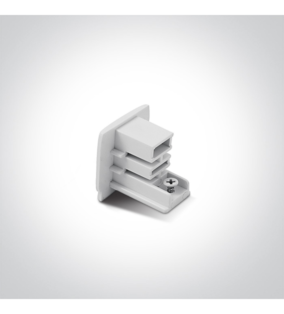 41022A/W Zaślepka zwykła biała do szyn 3-fazowej