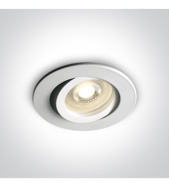 11105A1/W Wpust Koraku biały GU10 IP20 One Light