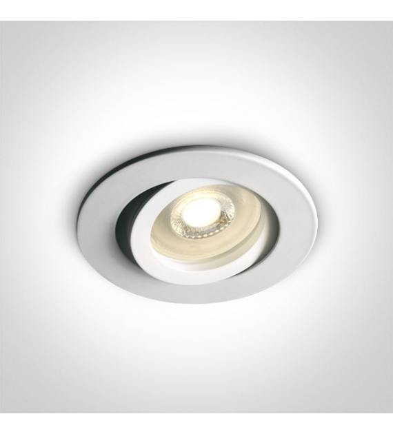 11105A1/W Wpust Koraku biały GU10 10W IP20