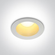 10112ED/W/BS biało-mosiężna oprawa typu downlight