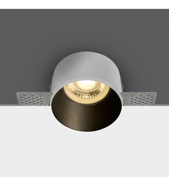 10105TR/B Oprawa wpuszczana Potamos czarna GU10