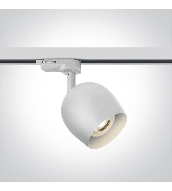 65105WT/W biały reflektorek Track Spot GU10 10W 10