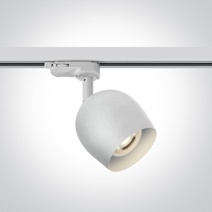 65105WT/W biały reflektorek Track Spot GU10 10W 10