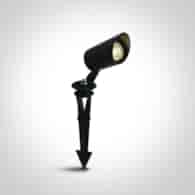 67456/B/W czarna lampa ogrodowa LED 3000K 3W IP67