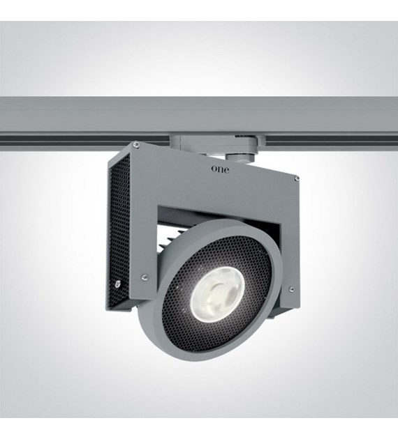 65008T/G/D/24 Track spot szary 10W 6000K One Light