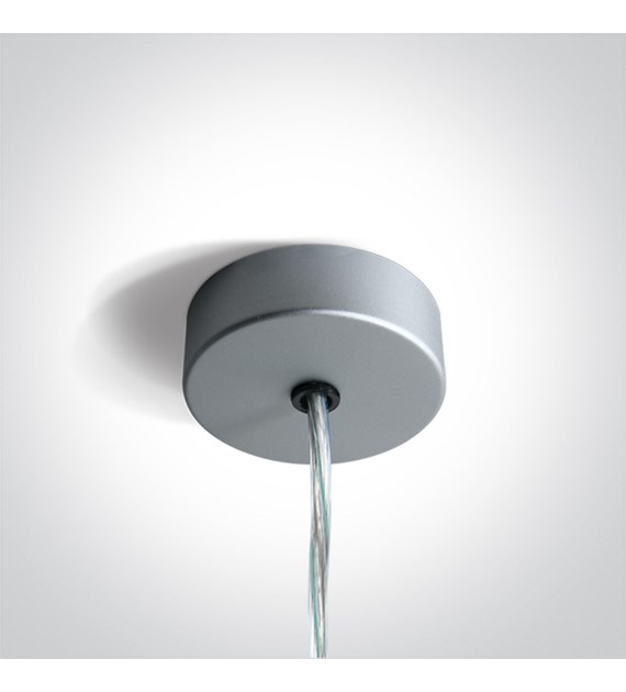 050122/G szara okrągła podstawa zawieszenia do pro