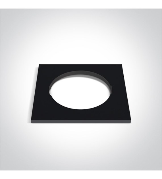 050182RA/B kwadratowa dekoracyjna podstawa czarna