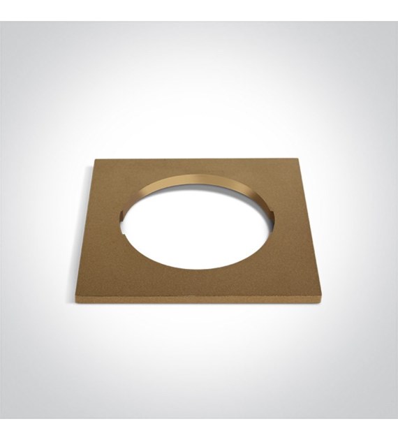 050182RA/BS kwadratowa dekoracyjna podstawa mosiąd