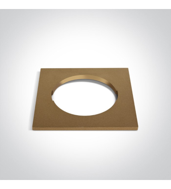 050182RA/BS kwadratowa dekoracyjna podstawa mosiąd