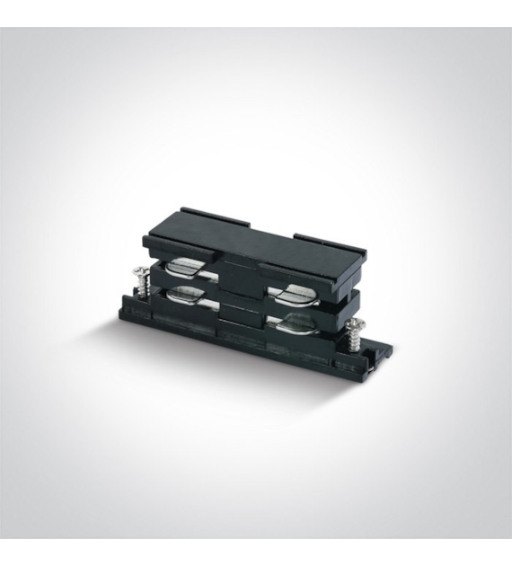41008A/B Łącznik niewidoczny czarny do szyn 3-faz.