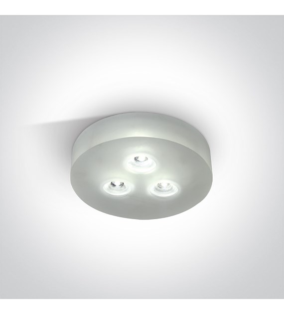 10103GL/D oprawa podtynkowa 3x1W 6000K; wymagany z