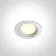 10103T/W/C biały wpust SMD LED 4000K 3W; zasilacz