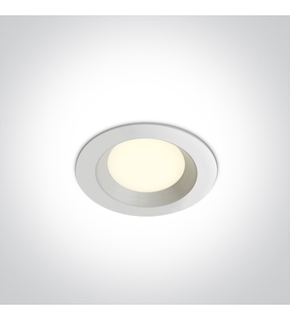 10103T/W/W biały wpust SMD LED 3000K 3W; zasilacz