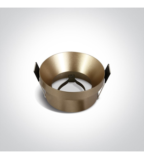 10105H/BS mosiężny wpust z oprawką GU10 MR16 10W d