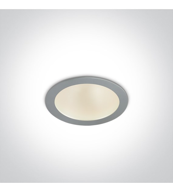 10105K/G/W szary wpust LED 5W 3000K 230V