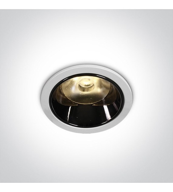 10106DC/W/W biały wpust COB LED 3000K 6W dark ligh