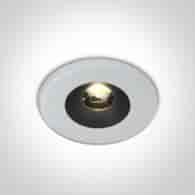 10106V/W/W biały wpust LED 6W 100-240V 3000K; w ko