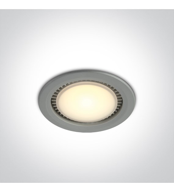 10112/G/W szara oprawa typu downlight LED 3000K 12