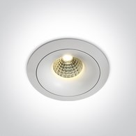 10113A/W/W biała wpuszczana oprawa typu downlight