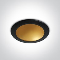 10116FD/B/BS downlight w kolorze czarny-mosiądz LE