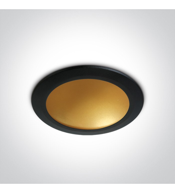 10116FD/B/BS downlight w kolorze czarny-mosiądz LE