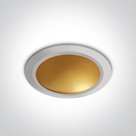 10116FD/W/BS downlight w kolorze biały-mosiądz LED