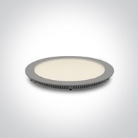 10118FA/G/W szary smukły downlight LED IP40 3000K