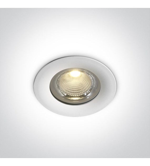 10120G/W/C biała wpuszczana oprawa typu downlight