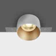 10105TR/BS Oprawa wpuszczana Potamos mosiężna GU10