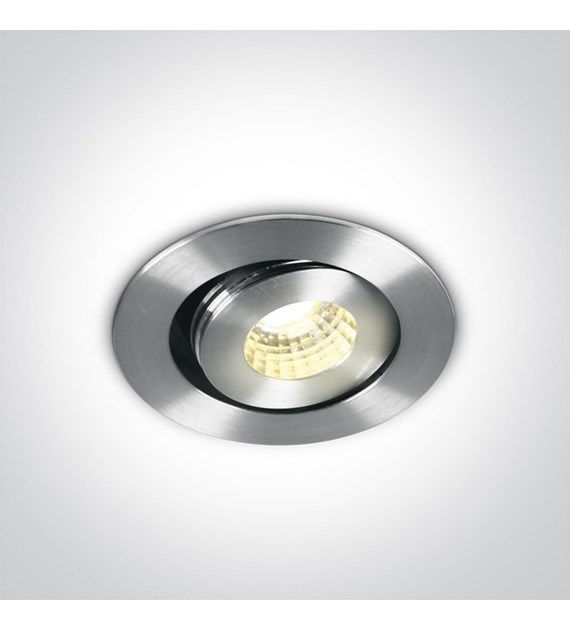 11103B/AL/W aluminiowy wpust COB LED 3000K 1W / 3W