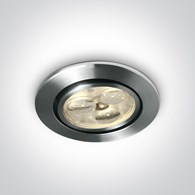 11103N/AL/D/35 aluminiowu wpust LED 6000K 3x1W; wy