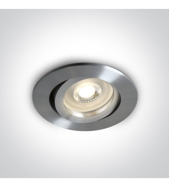 11105A1/AL Wpust Koraku aluminiowy GU10 10W IP20