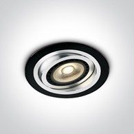 11110AB/B czarna wpuszczana oprawa typu downlight