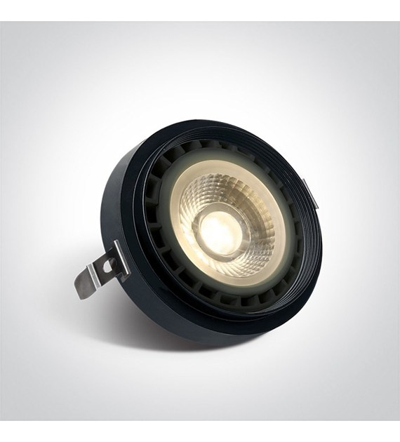 11110TR/B czarny downlight multi system z oprawką
