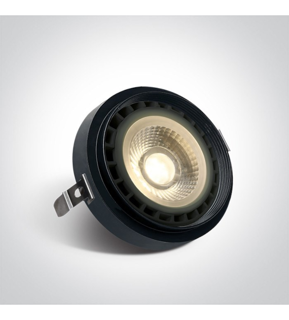 11110TR/B czarny downlight multi system z oprawką