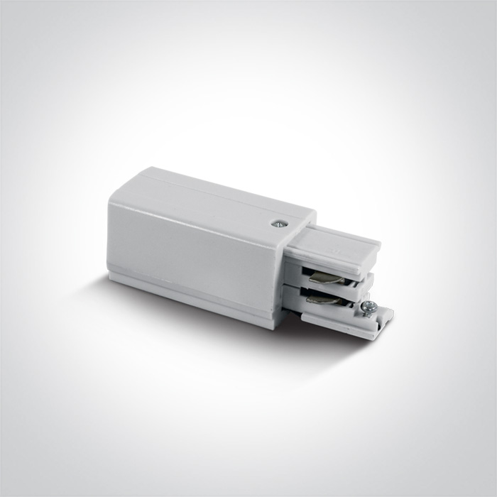 41004A/W/L Zasilanie białe lewe do szyn 3-faz.