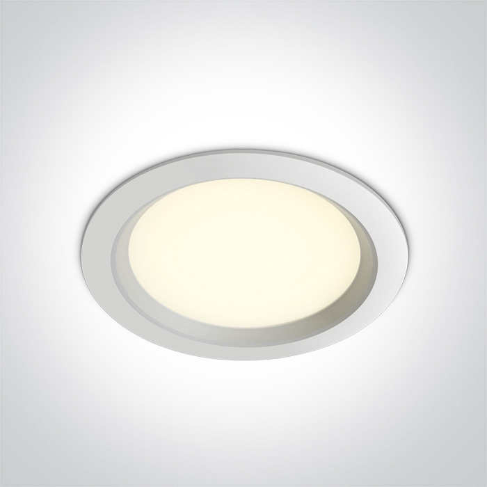 10124T/W/C Downlight Odu 4 biały LED 4K 24W IP20