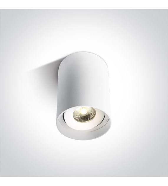 12110D/W/W biały Tuba  LED 3000K 10W