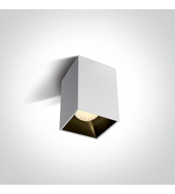 12112ZA/W/W Biała Tuba LED 3000K 12W One