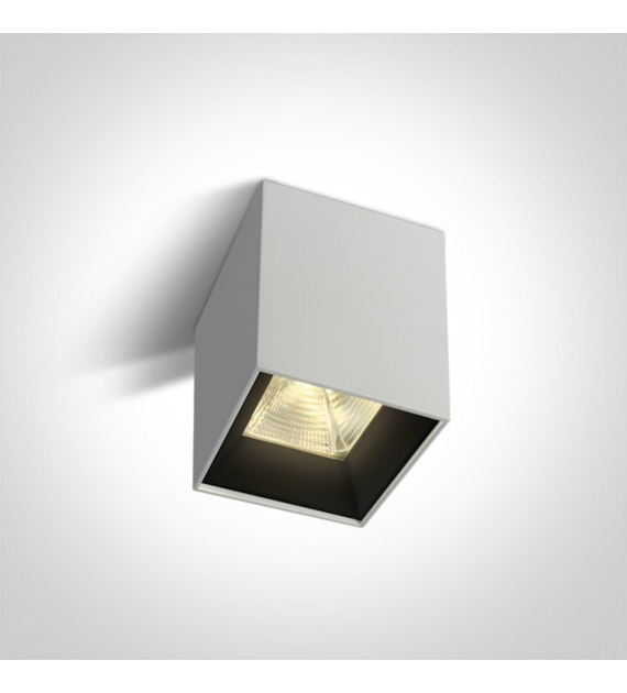 12115HA/W/W biała oprawa sufitowa COB LED 3000K 15