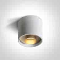 12122D/W/W biały cylinder sufitowy LED 22W 3000K 2