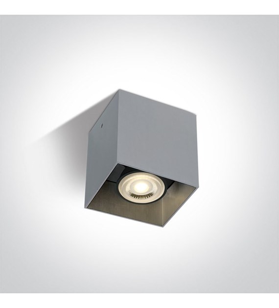 1234/AL aluminiowa oprawa sufitowa z oprawką GU10