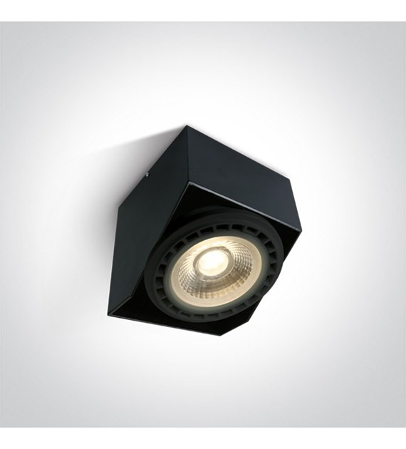 12138G/B czarna regulowana oprawa sufitowa z opraw