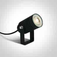 67198G/B Lampa ogrodowa czarna 10W GU10 IP65