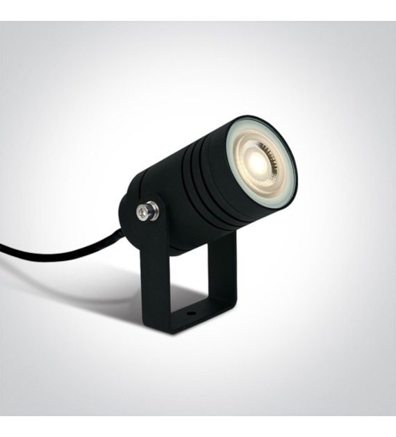 67198G/B Lampa ogrodowa czarna 10W GU10 IP65