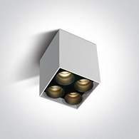 12406C/W/W biała oprawa sufitowa SMD LED 10W 3000K